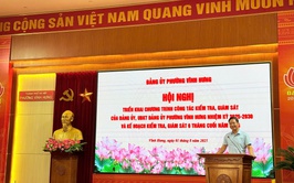 Đảng ủy phường Vĩnh Hưng: Chú trọng hiệu lực, hiệu quả trong lãnh đạo, chỉ đạo và tổ chức thực hiện công tác kiểm tra, giám sát của Đảng