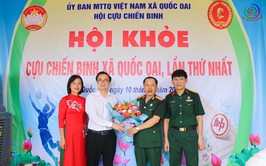 Sôi nổi Hội khoẻ Cựu chiến binh xã Quốc Oai năm 2025