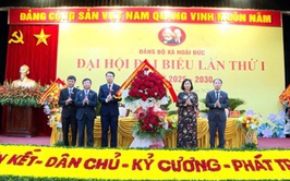 Đại hội đại biểu Đảng bộ xã Hoài Đức lần thứ I, nhiệm kỳ 2025-2030 thành công tốt đẹp
