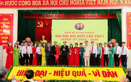 Đại hội đại biểu Đảng bộ xã Đan Phượng lần thứ I, nhiệm kỳ 2025-2030 diễn ra thành công tốt đẹp
