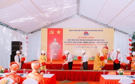 Long Biên khởi công dự án tu bổ, tôn tạo di tích đền Trấn Vũ chào mừng Đại hội đại biểu Đảng bộ phường lần thứ I