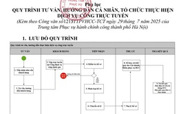 Quy trình tư vấn, hướng dẫn cá nhân, tổ chức, doanh nghiệp thực hiện Dịch vụ công trực tuyến