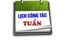 LỊCH CÔNG TÁC CỦA BAN THƯỜNG VỤ ĐẢNG ỦY-THƯỜNG TRỰC HĐND- LÃNH ĐẠO UBND PHƯỜNG