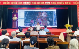 Xã Thiên Lộc tổ chức hội nghị làm việc với các hộ dân nằm trong phạm vi tuyến đường từ đường Thiên Biểu đến trường Tiểu học Thăng Long