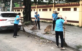 Triển khai tổ chức chiến dịch vệ sinh môi trường,  phòng, chống sốt xuất huyết trên địa bàn phường Kiến Hưng 6 tháng cuối năm 2025