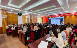 GIÁO VIÊN THCS YÊN SỞ THAM GIA TẬP HUẤN CHƯƠNG TRÌNH TRUYỀN THÔNG, GIÁO DỤC CHĂM SÓC SỨC KHỎE SINH SẢN VỊ THÀNH NIÊN, THANH NIÊN