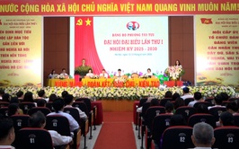 Phiên trù bị Đại hội đại biểu Đảng bộ phường Tây Tựu lần thứ I, nhiệm kỳ 2025 - 2030