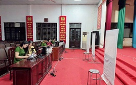 Xã Hoài Đức triển khai công tác cấp thẻ Đảng viên mới