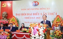 Đại hội đại biểu Đảng bộ phường Hồng Hà lần thứ I, nhiệm kỳ 2025 - 2030