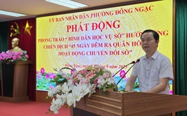 PHƯỜNG ĐÔNG NGẠC PHÁT ĐỘNG PHONG TRÀO “BÌNH DÂN HỌC VỤ SỐ” VÀ TRIỂN KHAI THỰC HIỆN CHỈ THỊ SỐ 11/CT-UBND NGÀY 24/7/2025 CỦA UBND THÀNH PHỐ HÀ NỘI