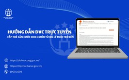 Hướng dẫn công dân thực hiện thủ tục 