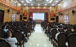 Phường Tây Hồ tổ chức Hội nghị tập huấn, hướng dẫn kê khai các thủ tục hành chính trên cổng Dịch vụ công quốc gia