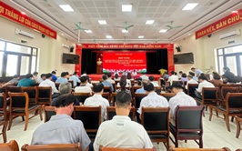 Xã thiên lộc tổ chức hội nghị giao ban Ban chỉ đạo công tác bồi thường, hỗ trợ, tái định cư các dự án