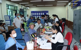 Thành phố về kiểm tra điểm phục vụ hành chính công xã Phú Xuyên