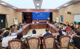 Hội Liên hiệp phụ nữ xã Hoài Đức tổ chức hội nghị giao ban đánh giá kết quả công tác Hội tháng 7 năm 2025