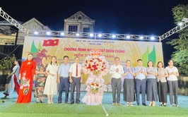 THÔN DƯỢC THƯỢNG TỔ CHỨC LIÊN HOAN NGHỆ THUẬT 