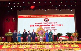 Đại hội lần thứ I, Đảng bộ phường Ngọc Hà: Dấu ấn thành công, mở ra trang sử mới