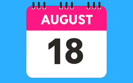 Lịch tuần từ ngày 18/8/2025 đến 23/8/2025