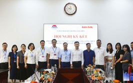 Phường Long Biên và Báo Kinh tế & Đô thị ký kết phối hợp thông tin