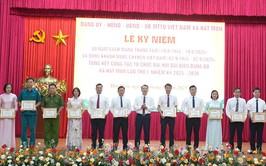 Lễ kỷ niệm 80 năm CM tháng 8 thành công (19/8/1945-19/8/2025) và Quốc khánh Nước CHXHCN Việt Nam (2/9); Tổng kết công tác tổ chức Đại hội Đại biểu Đảng bộ xã Hát Môn lần thứ I, nhiệm kỳ 2025-2030