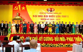 Đại hội Đại biểu Đảng bộ phường Thanh Liệt lần thứ I, nhiệm kỳ 2025 – 2030: Vững vàng niềm tin, bứt phá vươn lên, xây dựng Thanh Liệt phát triển bền vững