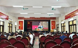 HỘI NGHỊ TIẾP SÓNG TRIỂN KHAI NGHỊ QUYẾT 66 CỦA BỘ CHÍNH TRỊ