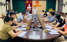 Hội nghị báo cáo tiến độ thực hiện chỉ tiêu kế hoạch xây dựng trường học đạt chuẩn quốc gia năm 2025 trên địa bàn xã Thường Tín