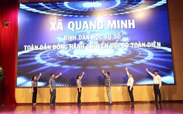 Xã Quang Minh: Toàn dân đồng hành chuyển đổi số toàn diện 