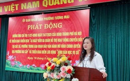 Phường Tương Mai phát động hưởng ứng Chiến dịch “45 ngày đêm ra quân hỗ trợ hoạt động chuyển đổi số” và triển khai các điểm lưu động “Bình dân học vụ số” trên địa bàn.