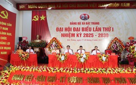Phiên thứ nhất Đại hội đại biểu Đảng bộ xã Bát Tràng lần thứ I, nhiệm kỳ 2025-2030