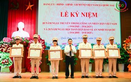 Xã Quốc Oai tổ chức Lễ kỷ niệm 80 năm Ngày truyền thống lực lượng Công an nhân dân (19/8/1945 – 19/8/2025) và 20 năm Ngày hội toàn dân bảo vệ an ninh Tổ quốc