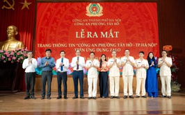 Công an phường Tây Hồ ra mắt Trang Zalo chính thức – Nêu cao tinh thần phòng, chống tội phạm, vì bình yên của Nhân dân