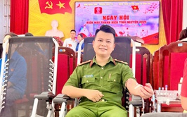 Gương sáng cán bộ Công an xã Suối Hai: Đồng chí Vũ Kim Long – Người Bí thư Đoàn năng động, giàu lòng nhân ái