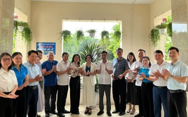 Hội Phụ nữ xã Đoài Phương ra mắt mô hình “Cơ quan xanh – sạch – đẹp” chào mừng Đại hội Đảng các cấp nhiệm kỳ 2025 – 2030