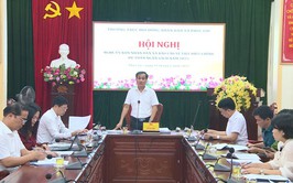 Thường trực HĐND xã Phúc Lộc làm việc với UBND xã về việc điều chỉnh dự toán ngân sách cấp xã năm 2025