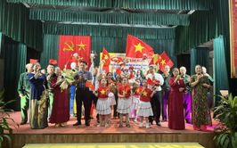 Thôn An Bình, xã An Khánh tổ chức Liên hoan văn nghệ chào mừng kỷ niệm 80 năm Cách mạng tháng Tám thành công và Quốc khánh 02/9