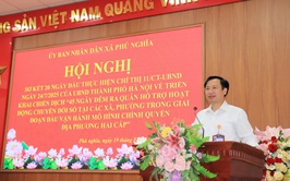 Phú Nghĩa: Sơ kết 20 ngày đầu thực hiện Chiến dịch “45 ngày đêm ra quân hỗ trợ hoạt động chuyển đổi số tại các xã, phường trong giai đoạn đầu vận hành mô hình chính quyền địa phương hai cấp”