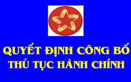 QUYẾT ĐỊNH Về việc công bố Danh mục thủ tục hành chính lĩnh vực Kinh tế hợp tác và Phát triển nông thôn, Giảm nghèo thuộc thẩm quyền giải quyết của Sở Nông nghiệp và Môi trường