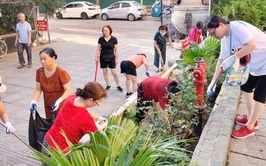 Chùm ảnh: Phường Thanh Xuân đồng loạt tổ chức ra quân tổng vệ sinh môi trường trên toàn địa bàn