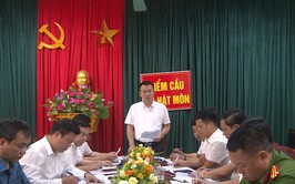 Đảng uỷ xã Hát Môn tổ chức Hội nghị BCĐ PCTT&TKCN; BCĐ xử lý vi phạm đất đai, trật tự xây dựng trên địa bàn