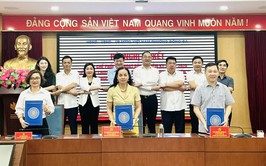 Ba cơ quan phường Đống Đa ký quy chế phối hợp trong giai đoạn mới