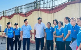 PHƯỜNG PHƯƠNG LIỆT TỔ CHỨC RA QUÂN TỔNG VỆ SINH MÔI TRƯỜNG TRÊN ĐỊA BÀN TOÀN PHƯỜNG SÁNG 02/8