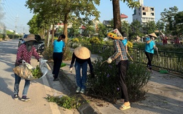 XÃ VĨNH THANH RA QUÂN TỔNG VỆ SINH MÔI TRƯỜNG 