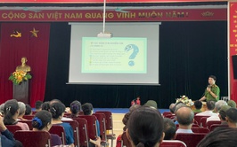 Công an xã Vĩnh Thanh thực hiện có hiệu quả phong trào thi đua tuyên truyền, vận động thu hồi, đấu tranh phòng, chống tội phạm về vũ khí, vật liệu nổ, công cụ hỗ trợ.