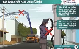Bảo vệ an toàn hành lang công trình lưới điện cao áp là đảm bảo an toàn tính mạng, tài sản người dân