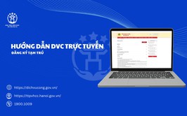 Hướng dẫn công dân thực hiện thủ tục 