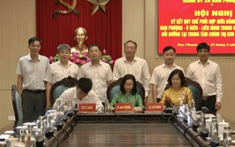 Hội nghị ký kết Quy chế phối hợp trong công tác đào tạo, bồi dưỡng cán bộ, đảng viên khu vực Đan Phượng