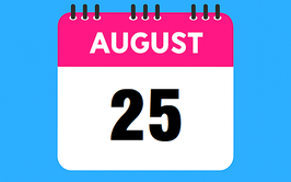 Lịch tuần từ ngày 25/8/2025 đến 29/8/2025