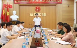 Xã Quốc Oai triển khai phương án di dời khối đá sạt lở tại núi Thầy đảm bảo an toàn Di tích Quốc gia đặc biệt chùa Thầy
