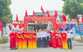 Khánh thành công trình Tuyên truyền cổ động trực quan chào mừng Đại hội đại biểu Đảng bộ phường Phúc Lợi lần thứ I, nhiệm kỳ 2025-2030